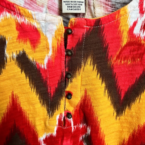 Lucky Brand 100% Cotton Top size M - Picture 3 of 5